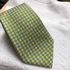 Ferragamo little fish silk tie — FUN!